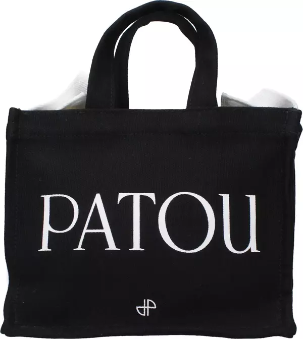 Black Cotton Handbag