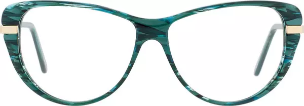 Bicolor Metal & Plastic Glasses (Frames)