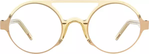 Gold Metal Glasses (Frames)