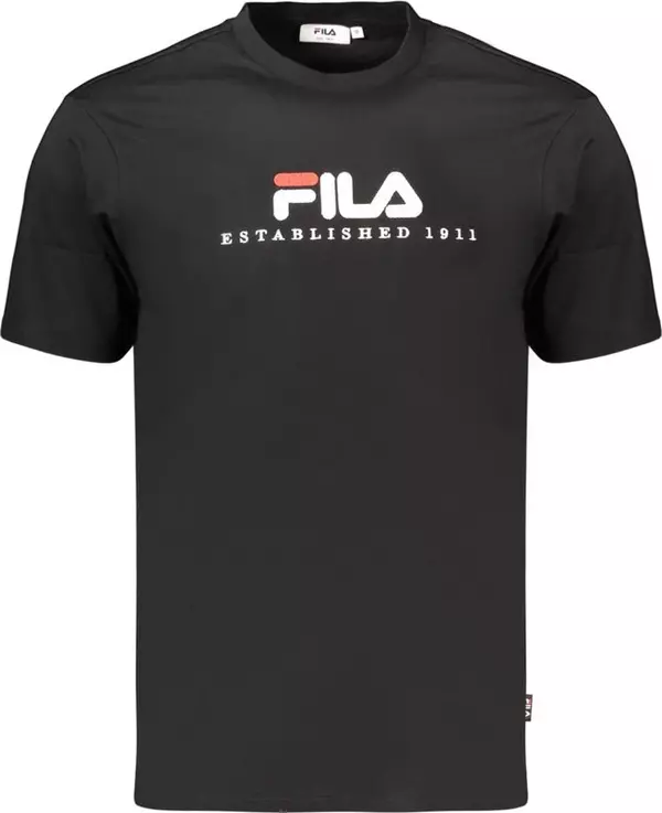 Black Cotton Men's T-Shirt