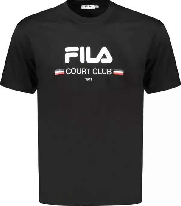 Black Cotton Men's T-Shirt