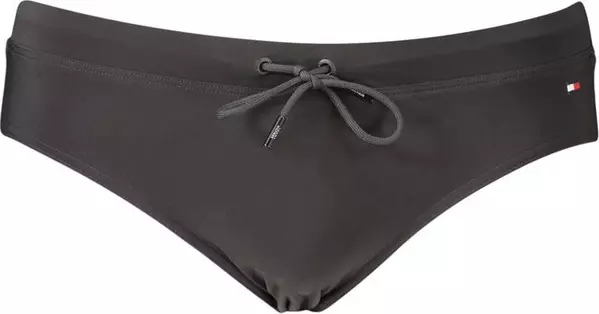 Black Polyester Men's Briefs