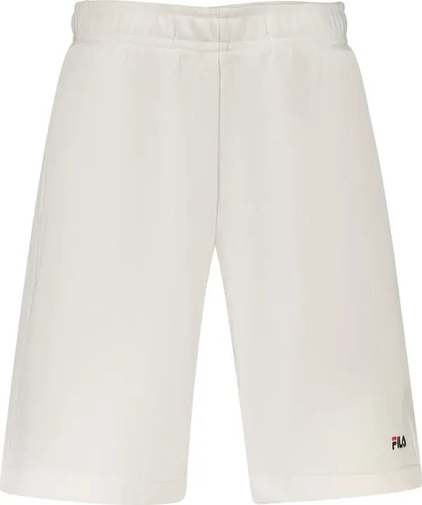 White Cotton Men's Sweatpant