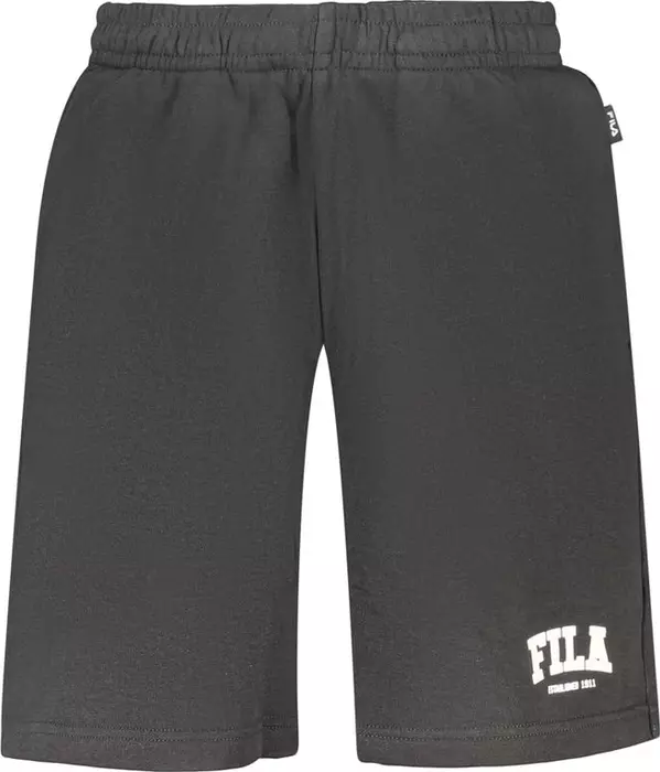 Black Cotton Men's Pants