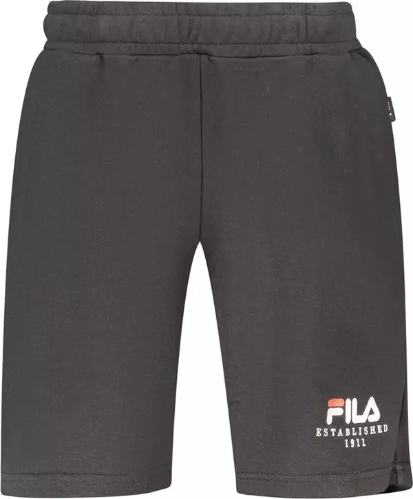 Black Cotton Men's Pants