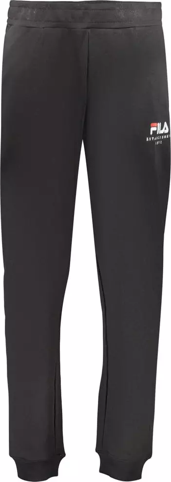 Black Cotton Mens Trousers