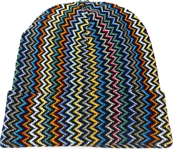 Multicolor Wool Men Hat