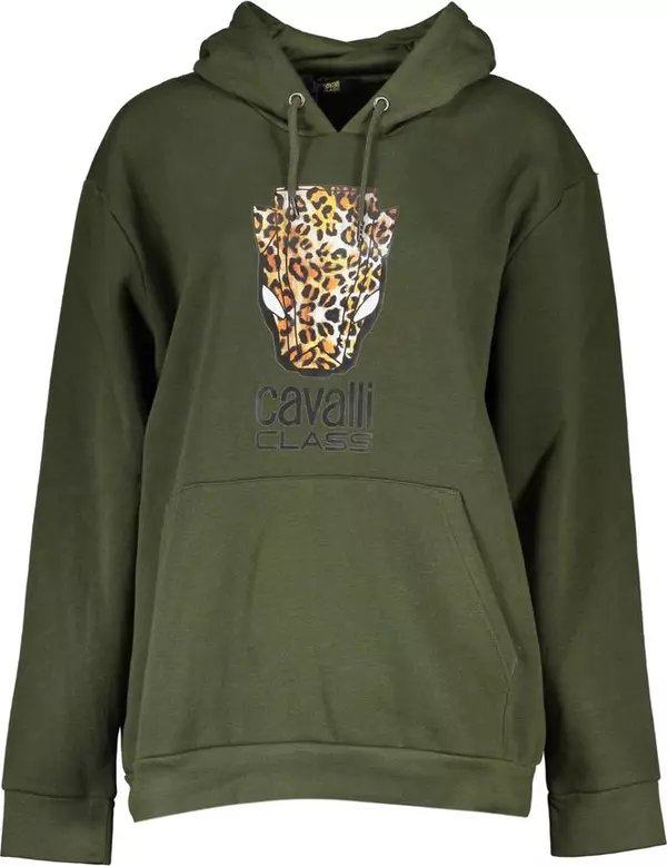 Verde Polyester Women Sweatshirt