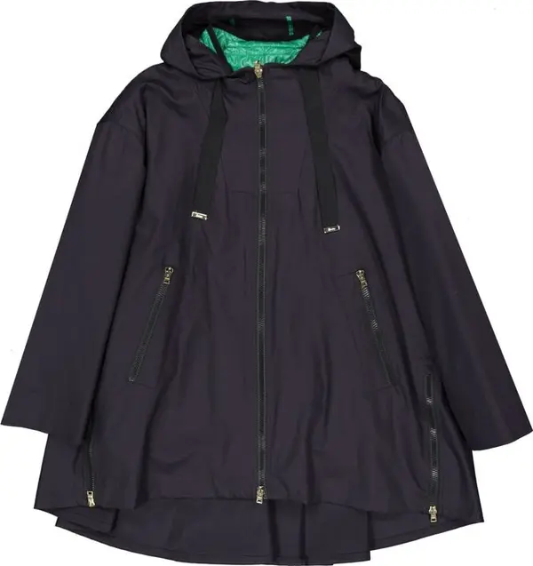 Blue Cotton Shell Jacket