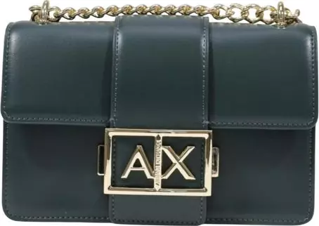 Green Polyester Handbag