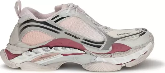 Multicolor Polyethylene Athletic Sneakers