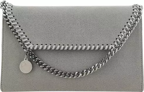 Gray Polyester Shoulder Bag