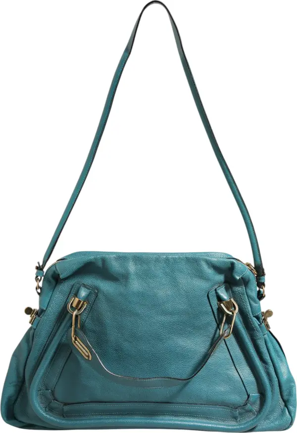 Paraty Bag in Aquamarine Leather