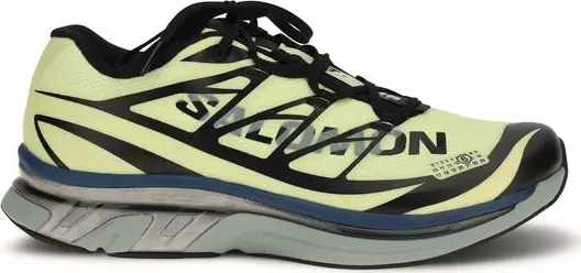 Bicolor Polyamide Athletic Sneakers