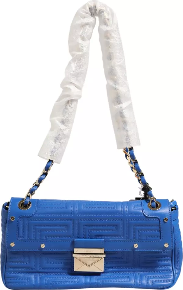 Couture Quilted Leather Shoulder Bag