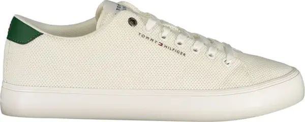 Bianco Polyester Men's Sneaker