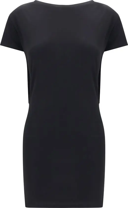 Black Viscose Cocktail Dress