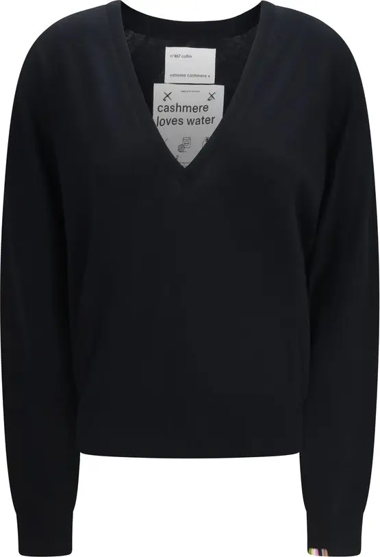Black Wool Oves Aries Sweatshirt