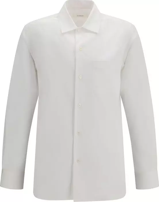 White Cotton Dress Shirt