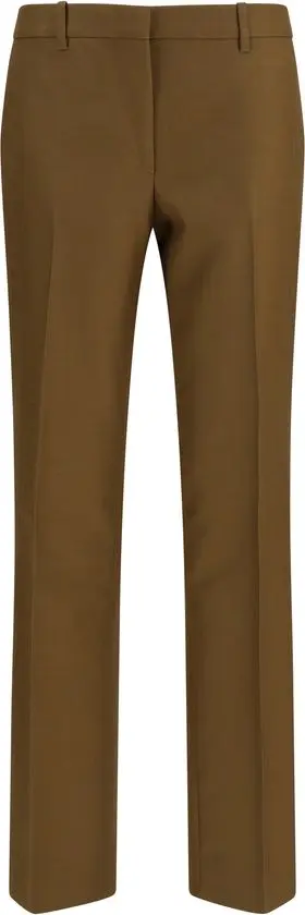 Brown Wool Oves Aries Dress Pants