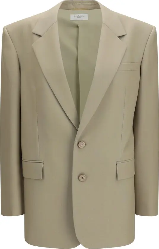 Beige Wool Oves Aries Blazer