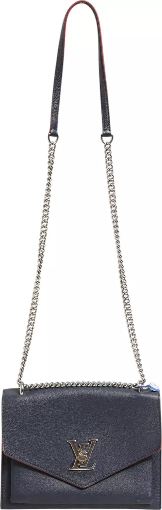 Mylockme Leather Chain Shoulder Bag