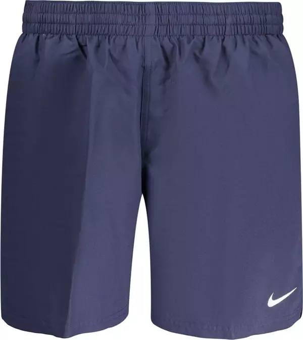 Blue Polyester Men's Swimwear