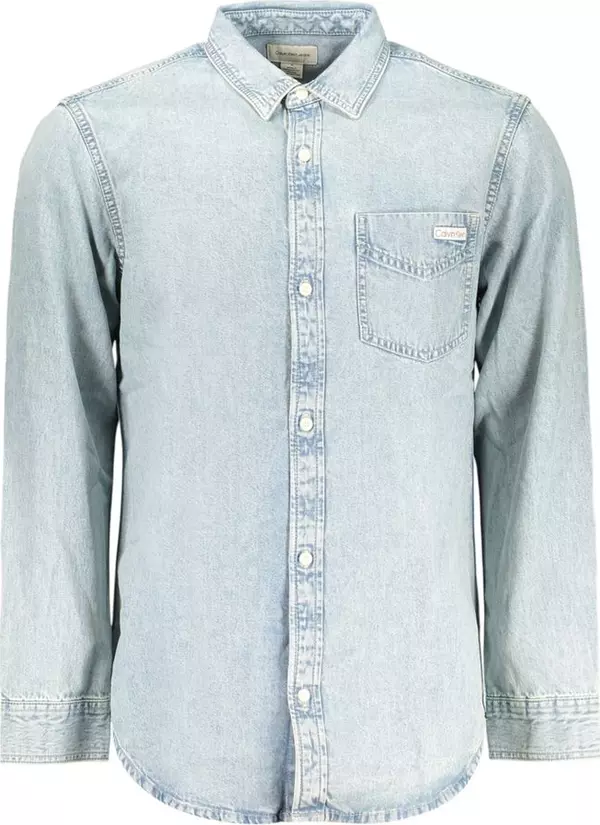 Azzurro Cotton Mens Shirt