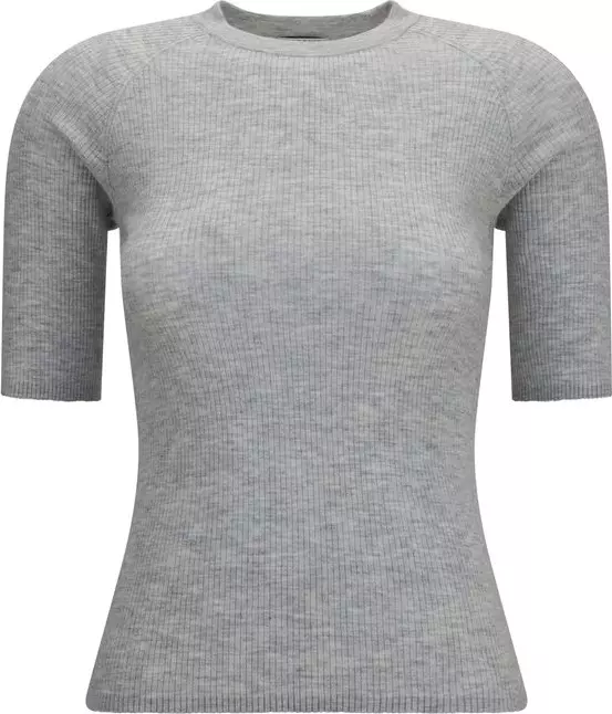 Gray Cashmere Sweatshirt