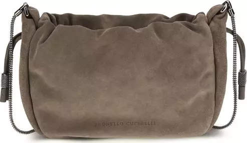 Brown Calf Leather Bos Taurus Shoulder Bag