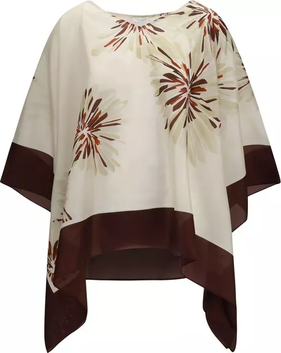 Multicolor Silk Blouse