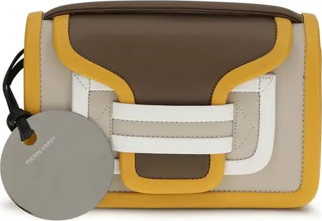 Orange Calf Leather Bos Taurus Shoulder Bag