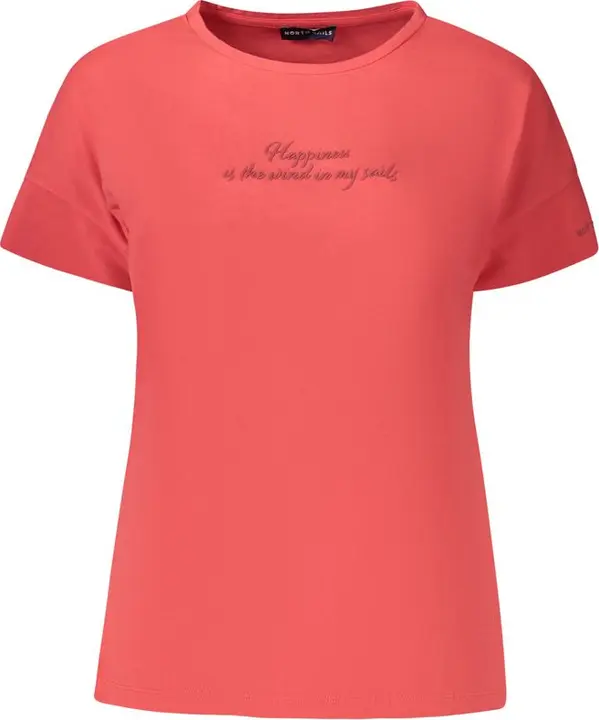 Red Cotton Women's T-Shirt