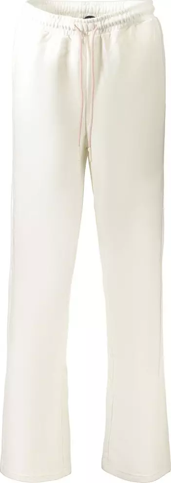 White Cotton Women's Pants