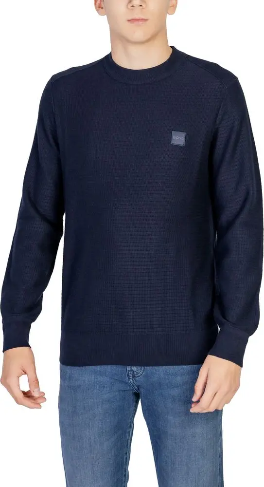Blue Cotton Sweatshirt