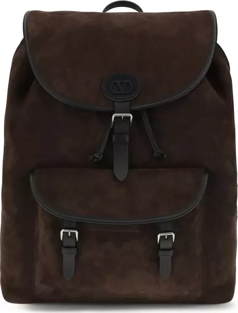 Brown Calf Leather Bos Taurus Backpack