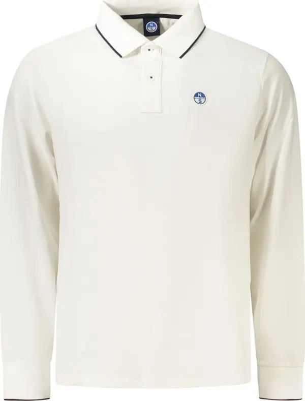 White Cotton Men's Polo
