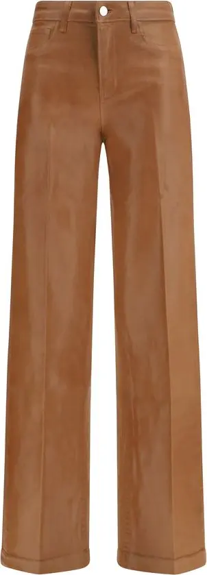 Beige Cotton Jeans Denim
