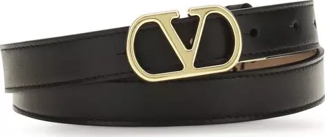 Black Calf Leather Bos Taurus Regular Belt