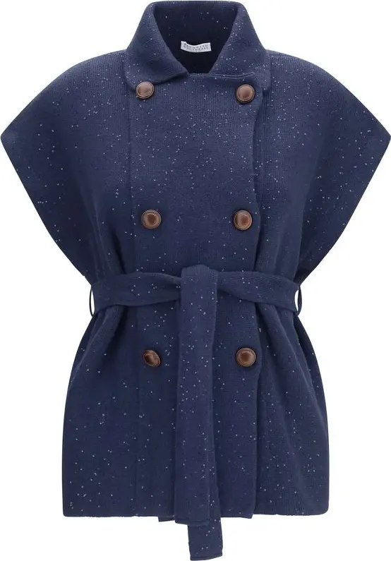 Blue Cotton Coat