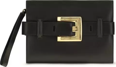 Black Lamb Ovis Aries Aries Clutch Bag