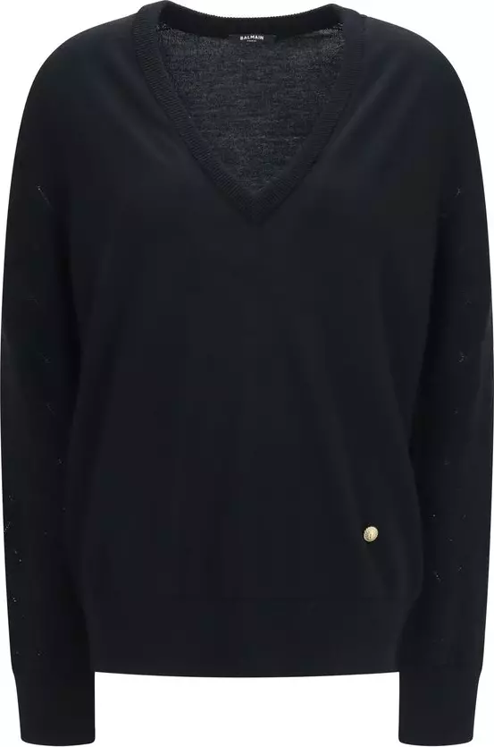 Black Wool Oves Aries Sweatshirt
