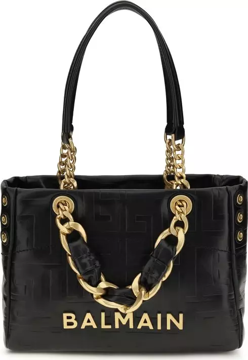 Black Calf Leather Bos Taurus Shoulder Bag