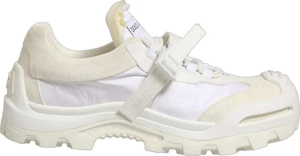 White Airmaster Panelled Low Top Men Sneakers Shoes
