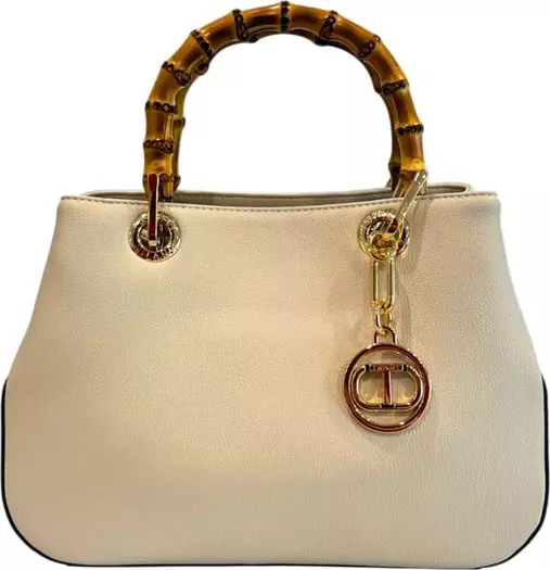 Beige PU Women Handbag