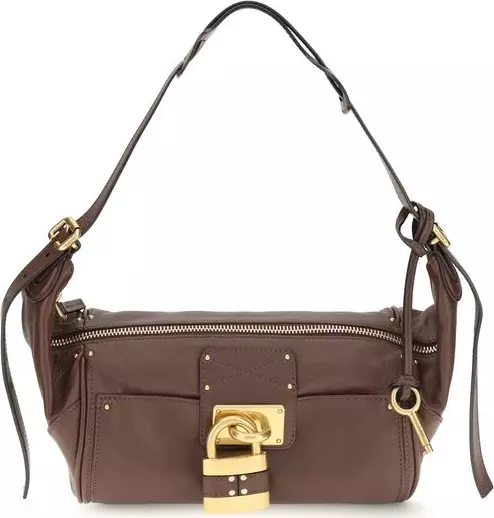 Brown Calf Leather Bos Taurus Shoulder Bag