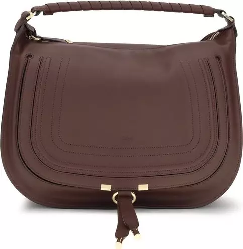 Brown Calf Leather Bos Taurus Shoulder Bag