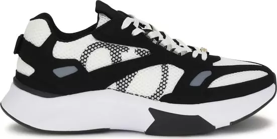 Multicolor Fabric Athletic Sneakers
