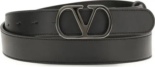 Black Calf Leather Bos Taurus Regular Belt