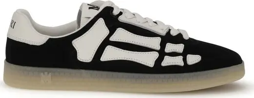 Black Calf Leather Bos Taurus Athletic Sneakers
